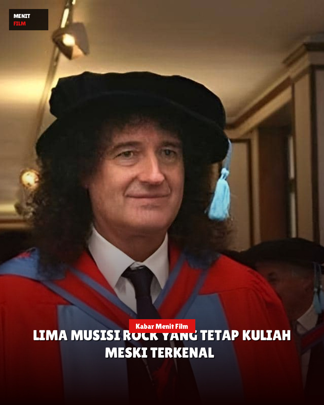 Lima musisi rock yang tetap kuliah meski terkenal